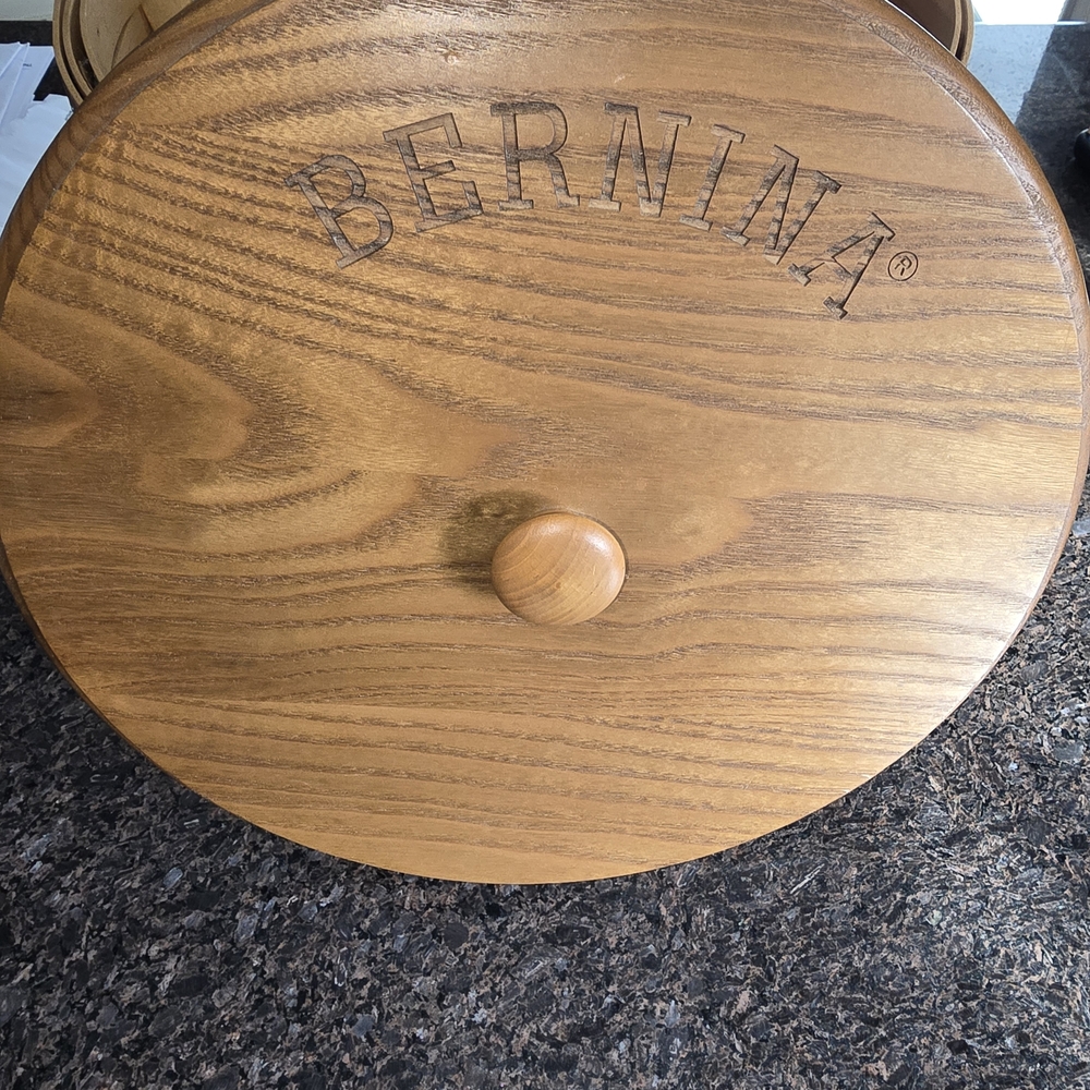 Vintage Bernina Wooden Sewing Box